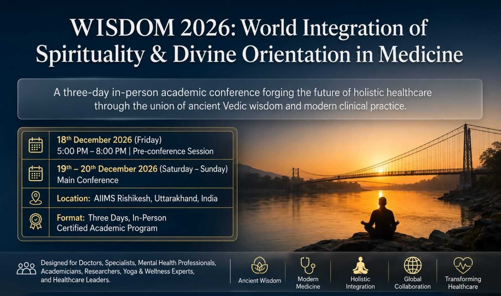 WISDOM 2026 3 Day Schedule